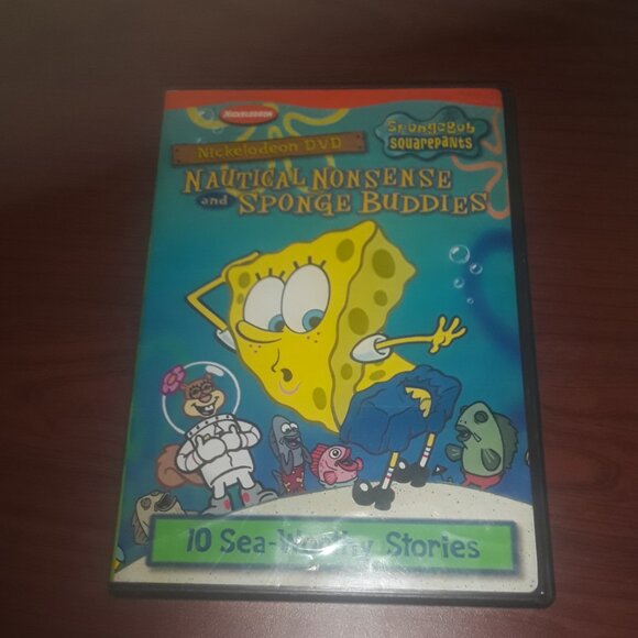 Nautical Nonsense and Sponge Buddies Spongebob Squarepants DVD 2002 Works - Picture 1 of 4